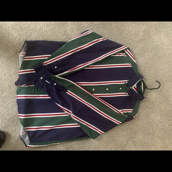Vintage Tommy Hilfiger 90s button down Large - Picture 2 of 9